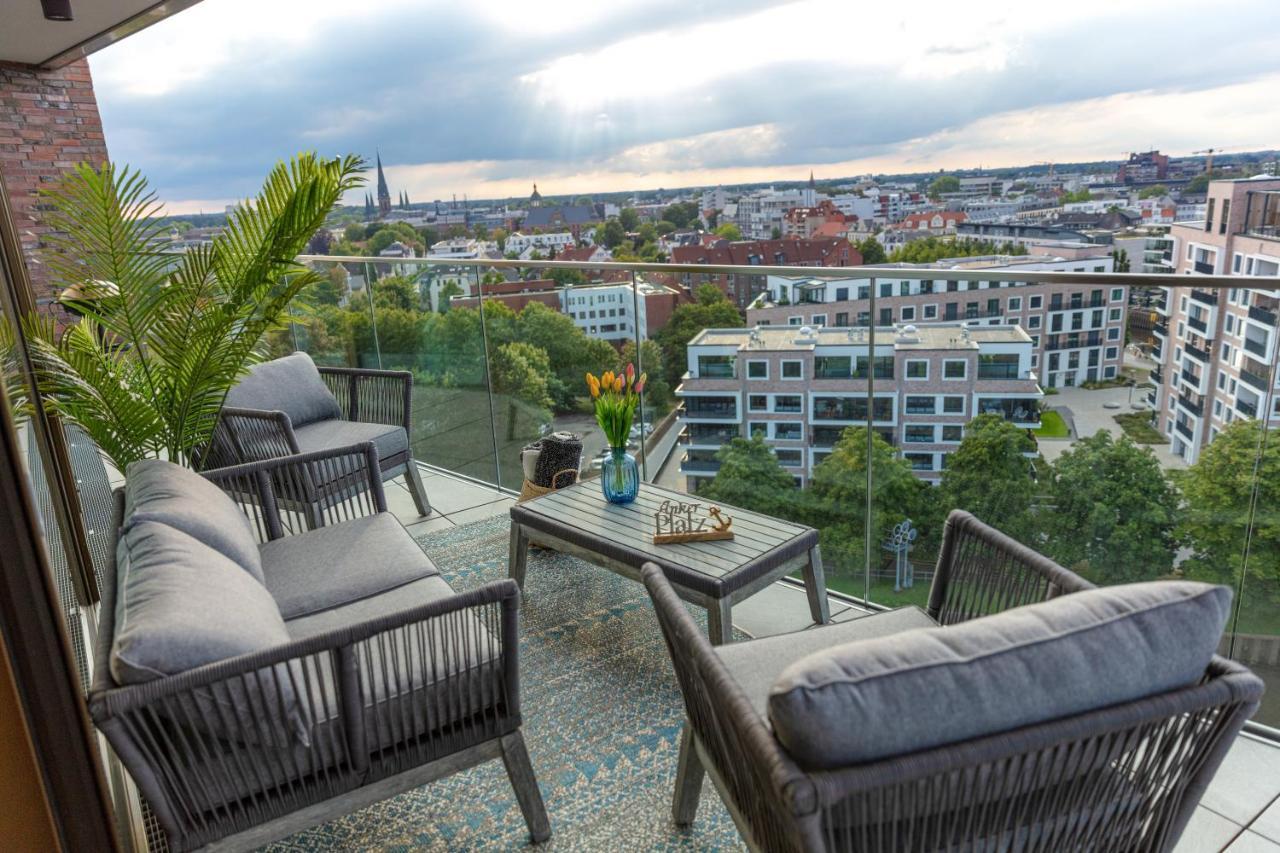 Cabana - Theview - Terrasse - Waterfront - Kostenloser Parkplatz - Wifi Oldenburg Eksteriør bilde